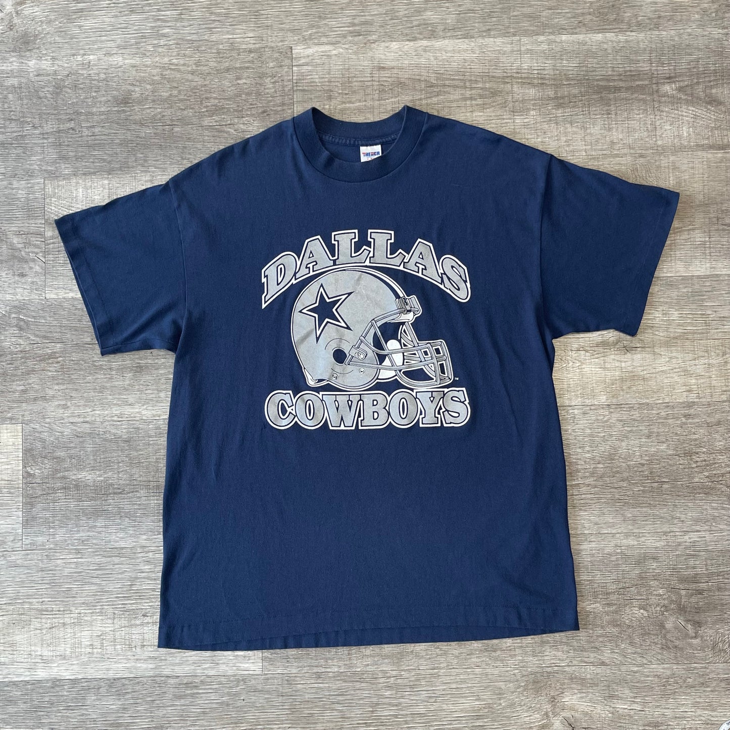 Vintage 1990s NFL Dallas Cowboys Trench Shirt Size XL