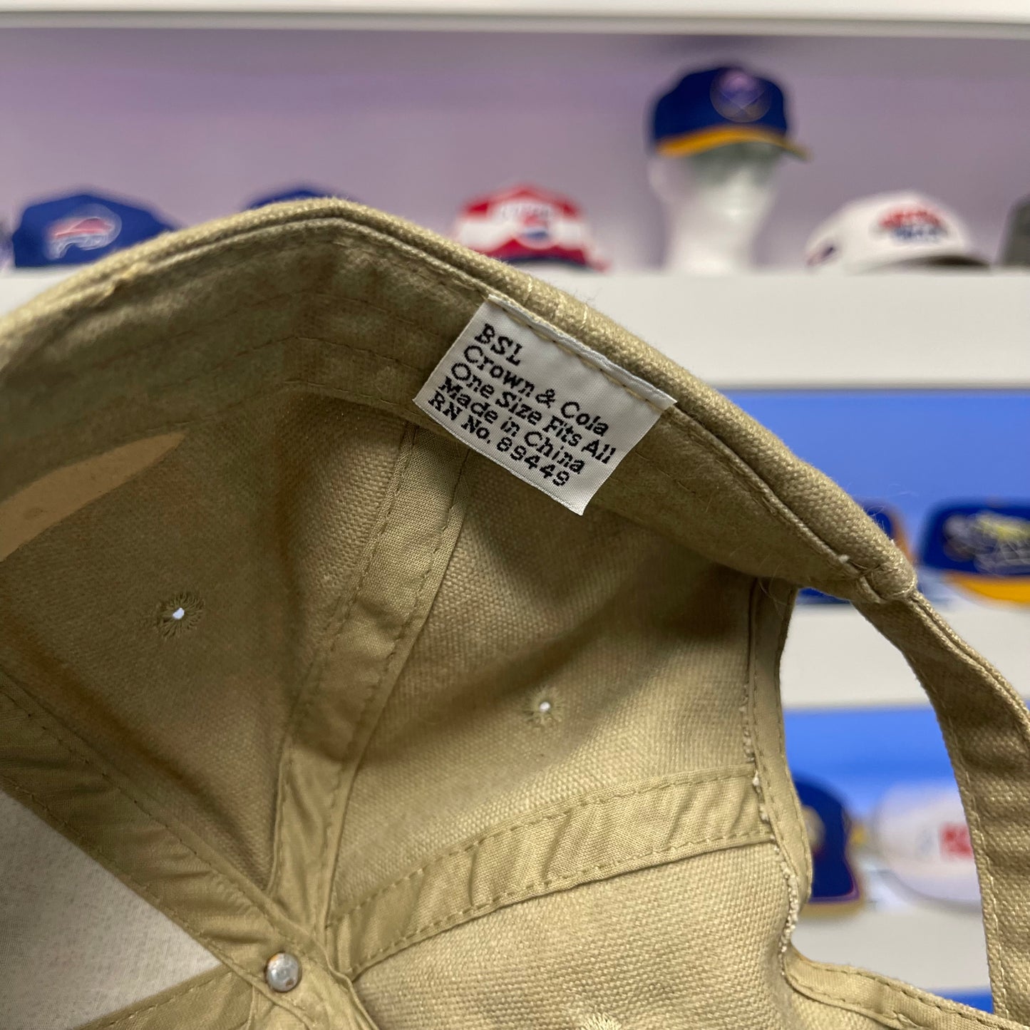 Vintage 1990s Crown & Cola Snap Back
