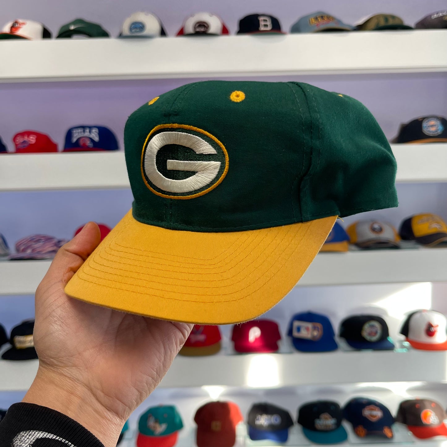 Vintage 1990s NFL Green Bay Packers Twill Snap Back