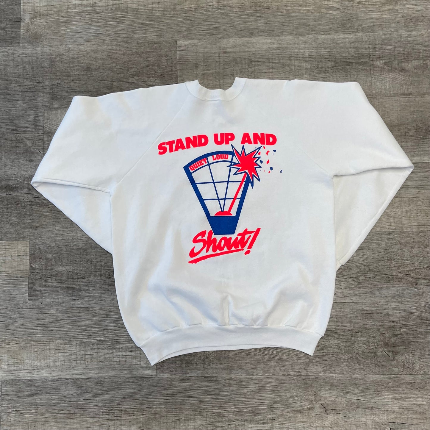 Vintage Buffalo Bills Rich Stadium 12th Man Sweatshirt Size XXL 23.5x27.5