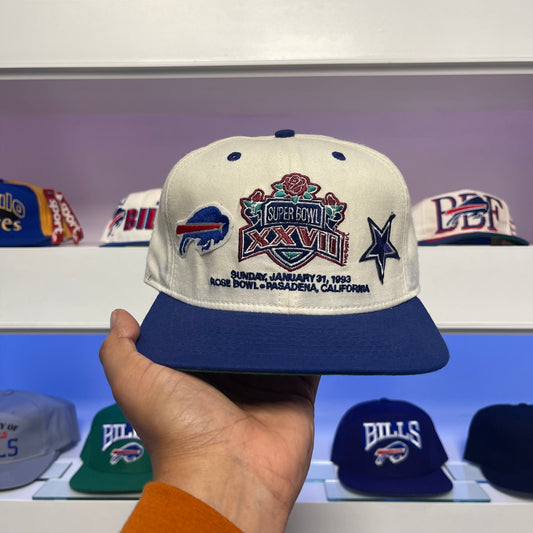 1993 Buffalo Bills Vs Dallas Cowboys Super Bowl XXVII Wool Snap Back