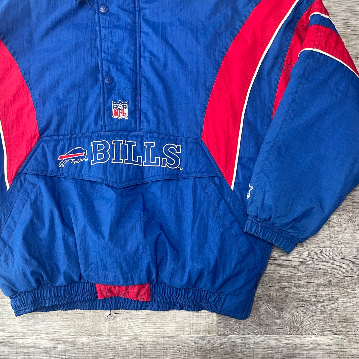 1990s Buffalo Bills Pullover Starter Jacket Size XL