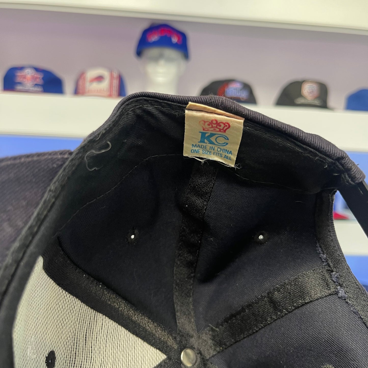 Vintage 1990s WSLZ 92.9 Smooth Jazz Snap Back