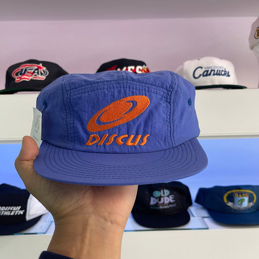 1990s Discus Athletic 5 Panel Logo 7 Hat