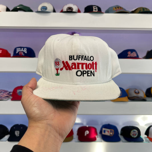 Vintage 1993 Buffalo Marriott Open Golf Tournament Snap Back
