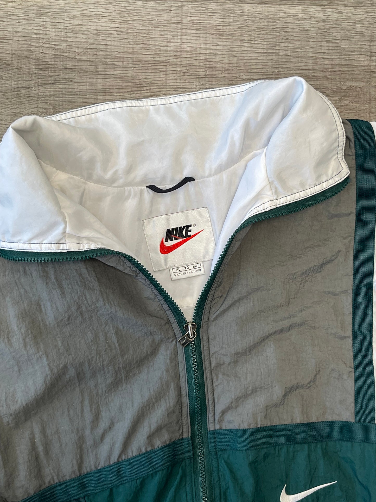 Vintage 1990s Nike Windbreaker Jacket Size XL