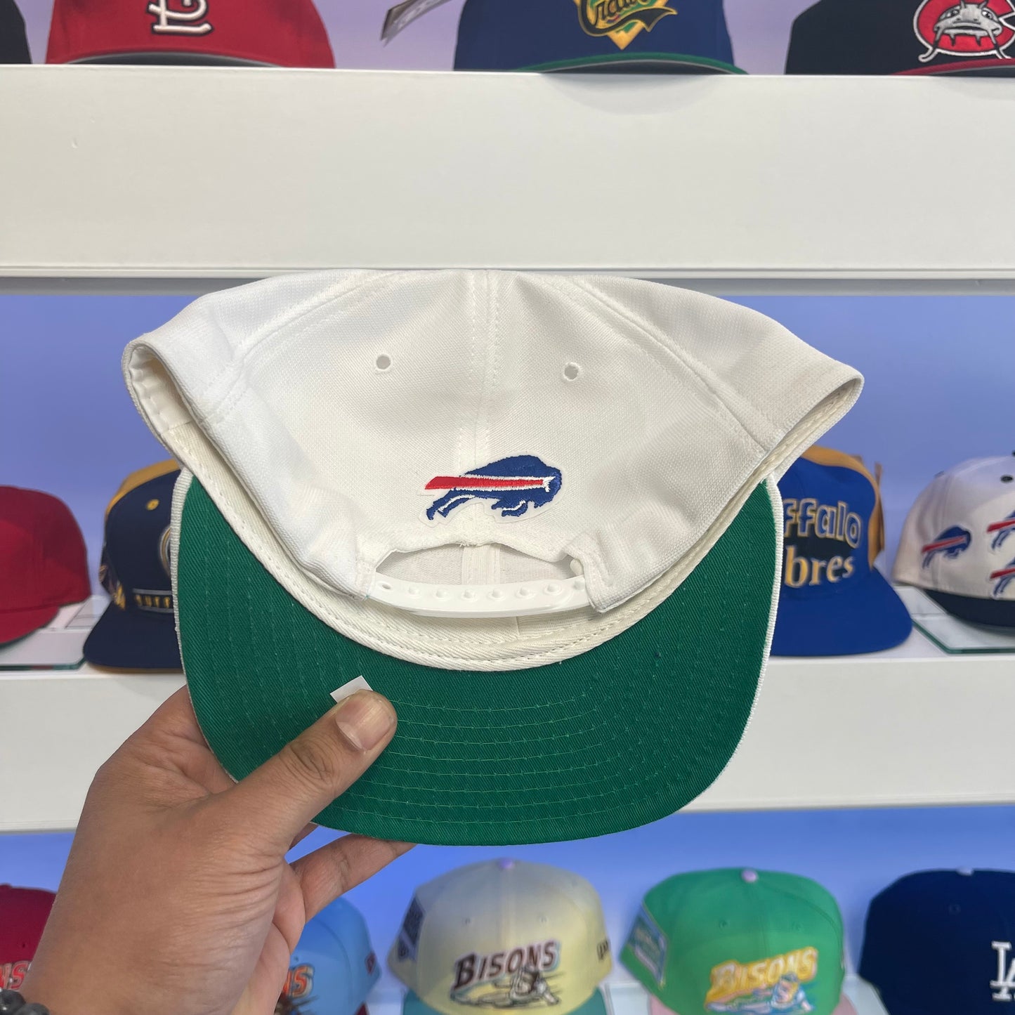 Vintage 1990s NFL Buffalo Bills Wool New Era Snap Back