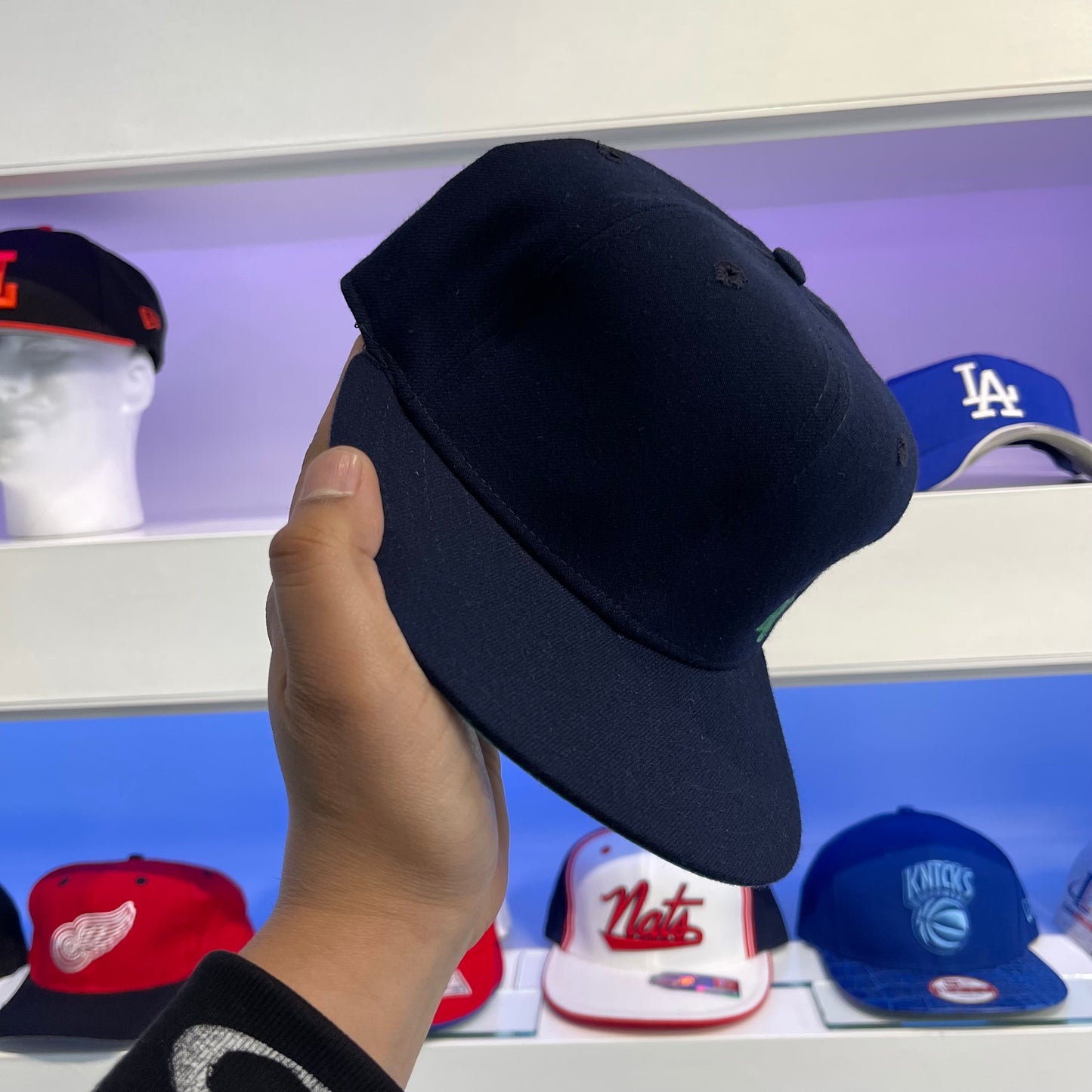 80S ABERCROMBIE AND FITCH NEW ERA FITTED HAT - 7 1/4