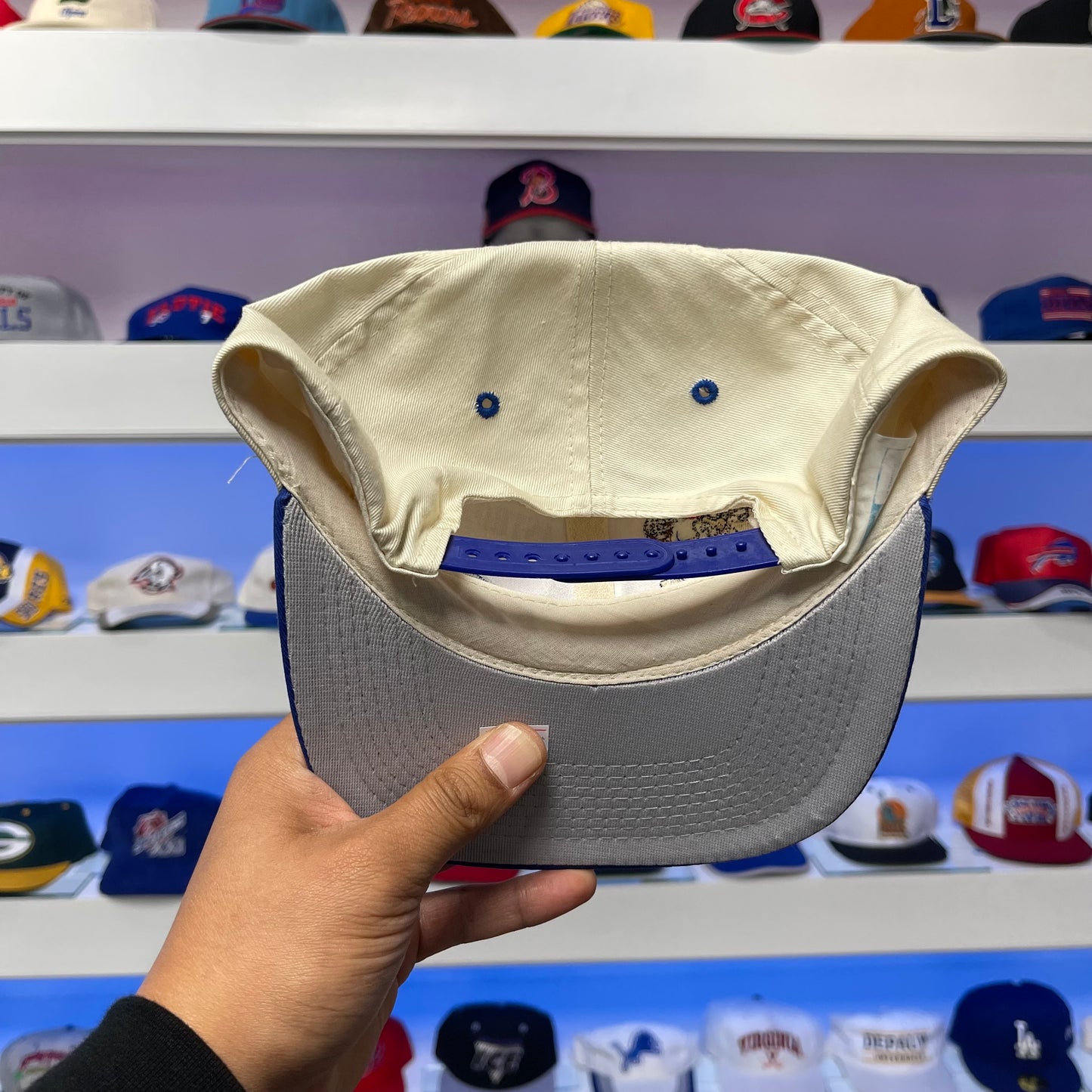 Vintage 1990s NFL Buffalo Bills Tasmanian Devil Looney Tunes Snap Back