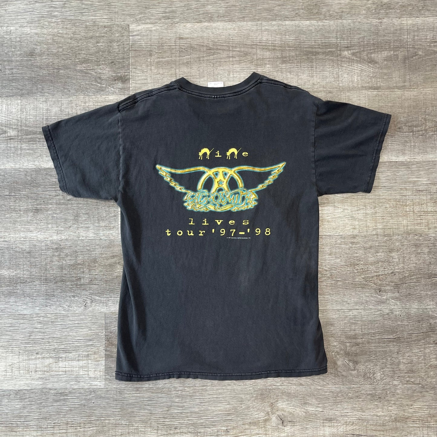 Vintage 1997 Aerosmith Band T Shirt Size Large