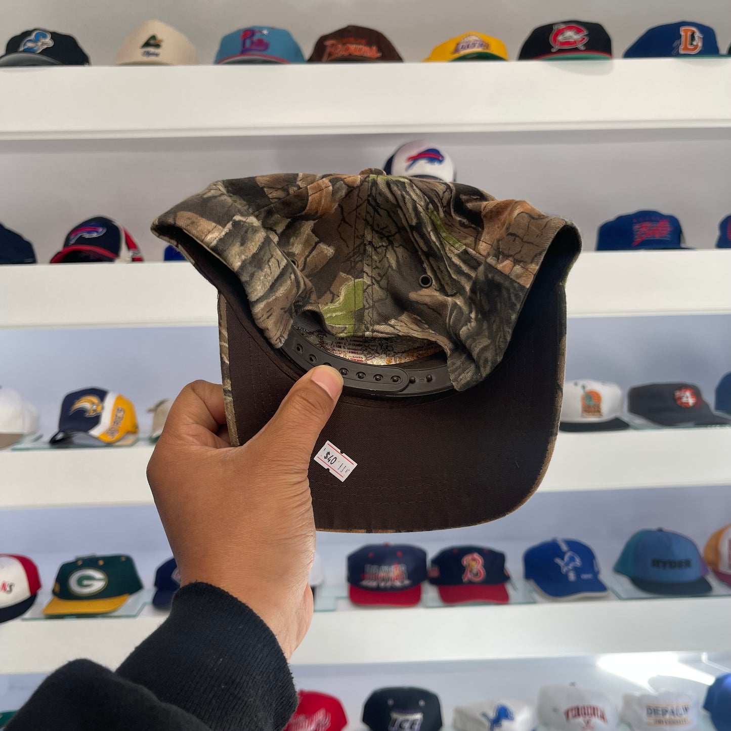 Vintage Camo Nature Snap Back