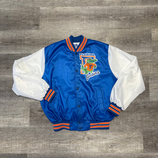 Vintage 1990s Florida Gators Chalkline Fanimation Jacket Size Large