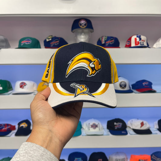 Vintage NHL Buffalo Sabres Slugger Velcro Hat Dead Stock New