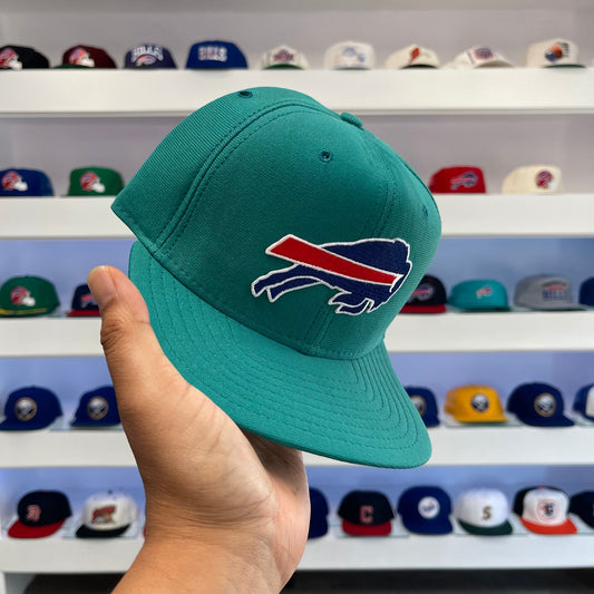 Vintage 1990s Buffalo Bills Teal Wool Snap Back