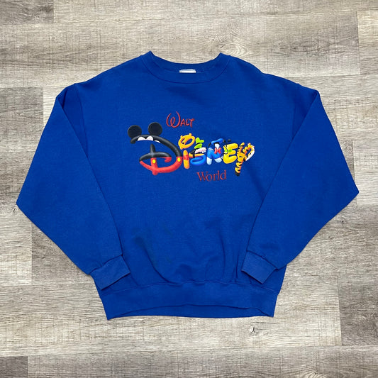 Vintage 1990s Walt Disney World Sweatshirt Size Large