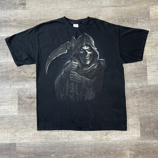 Vintage Grim Reaper Shirt Size XL