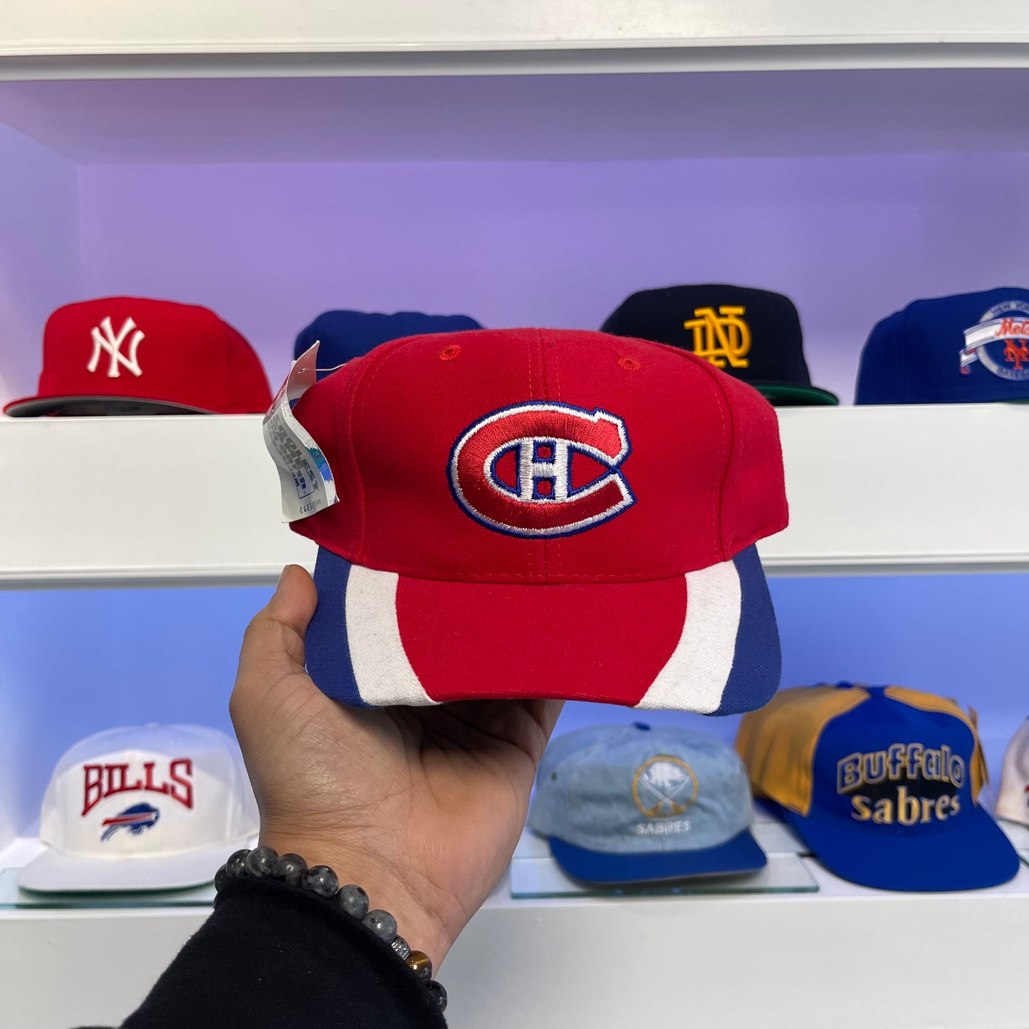 Vintage 1990s NHL Canadians Snap Back New with Tags