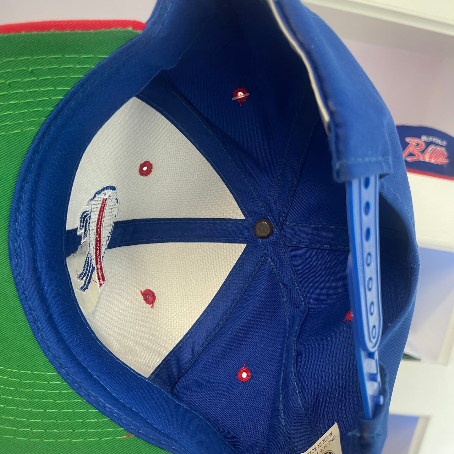 Vintage Buffalo Bills Twill Snap Back New with Tags