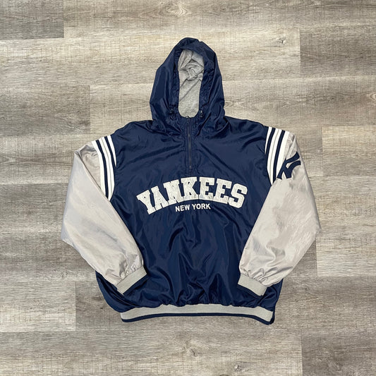 Vintage MLB New York Yankees Windbreaker Jacket Size XXL