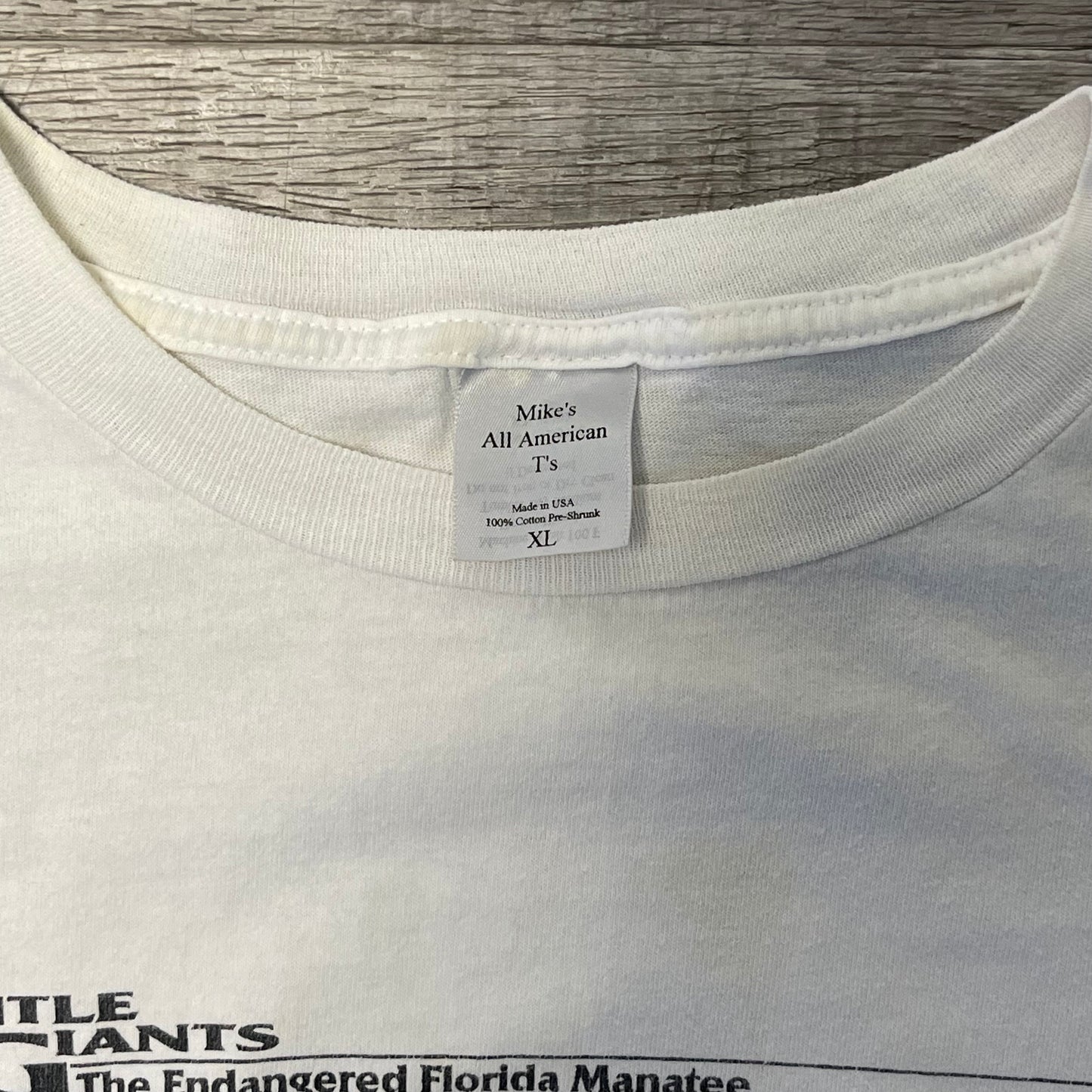 Vintage 1990s Whale Nature Shirt Size XL