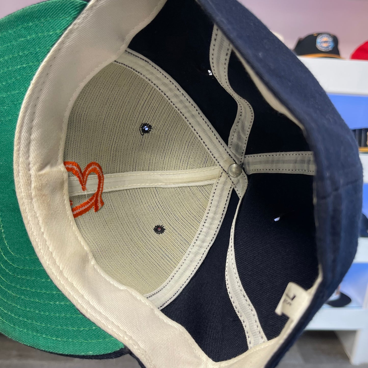 Vintage 1990s NFL Chicago Bears Wool Fitted Size 7 5/8