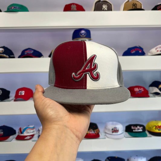 Vintage MLB Atlanta Braves Fitted Size 7 5/8