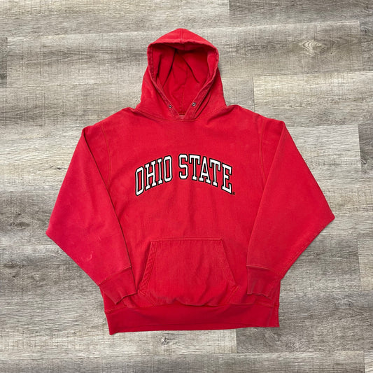 Vintage Ohio State Buckeyes Hoodie Size XL
