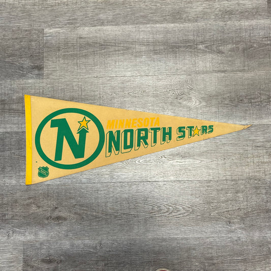 1980s Minnesota North Star Pennant