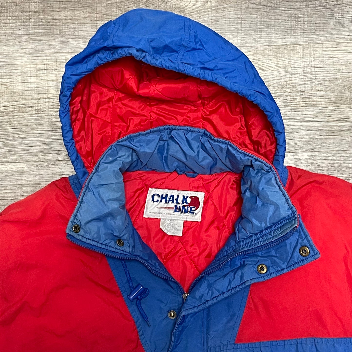 Vintage 1990s NFL Buffalo Bills Chalk Line Winter Jacket Size Large