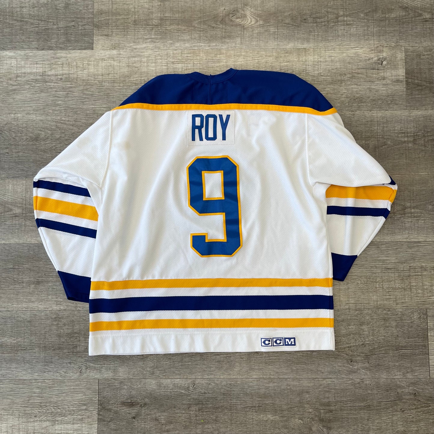 Vintage NHL Derek Roy Buffalo Sabres CCM Jersey Size XL