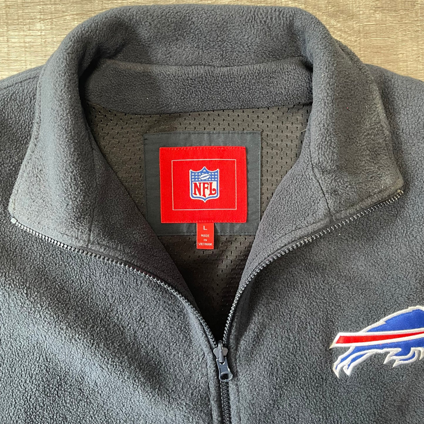 2000s y2k Buffalo Bills Fleece Sweater Size Large