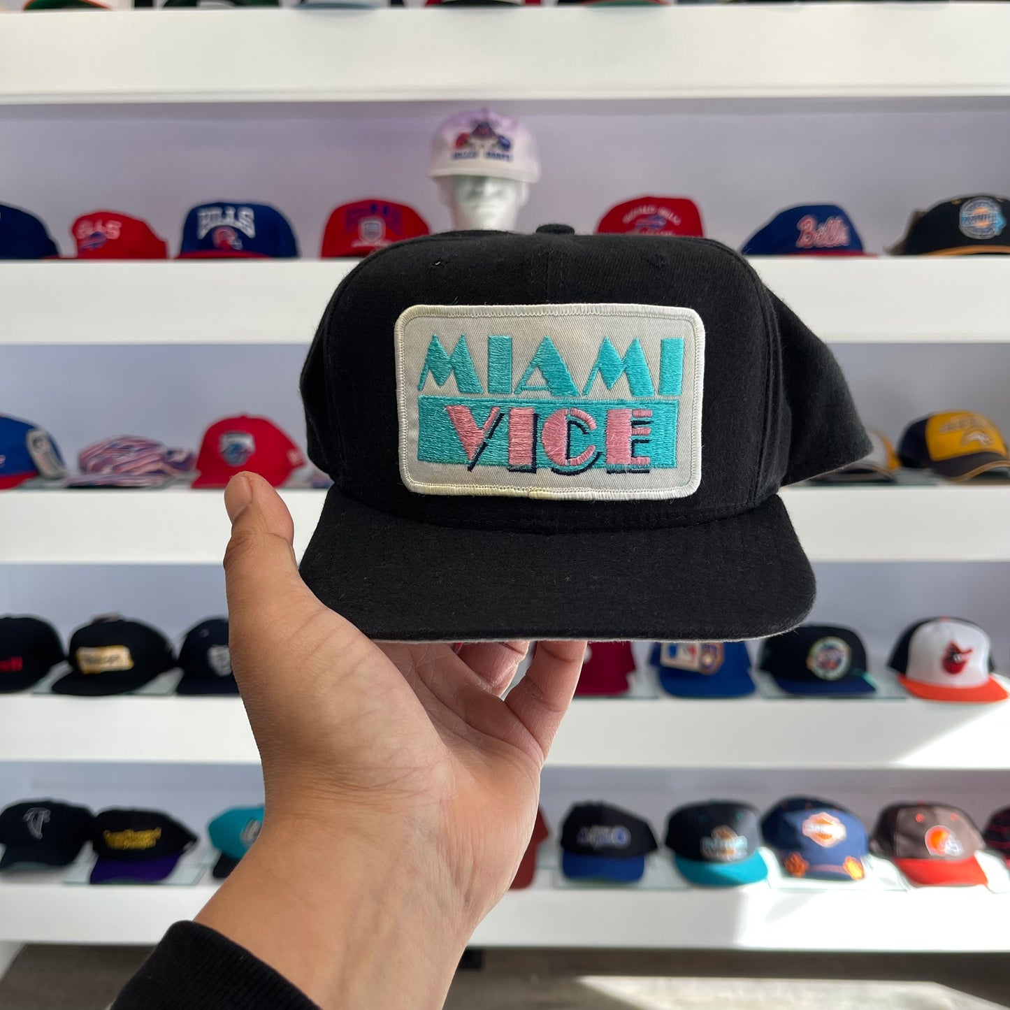 Vintage Miami Vice Wool Snap Back