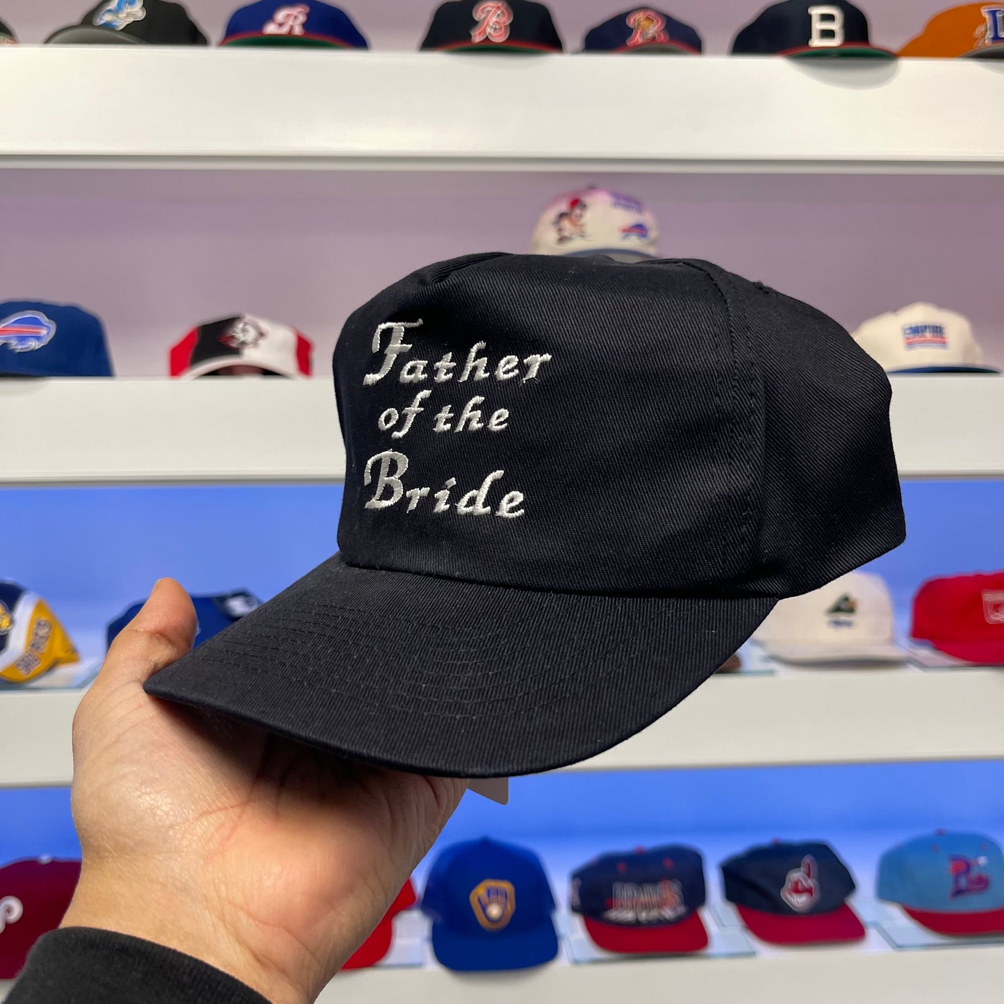 Vintage 1990s Father of The Bride Twill Snap Back