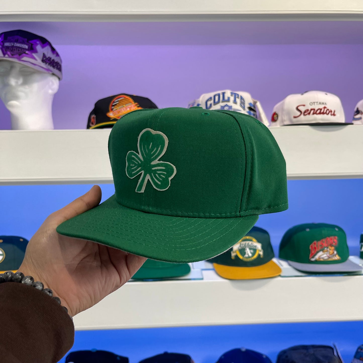 Vintage 1990s New Era Wool Saint Patrick’s Day Snap Back