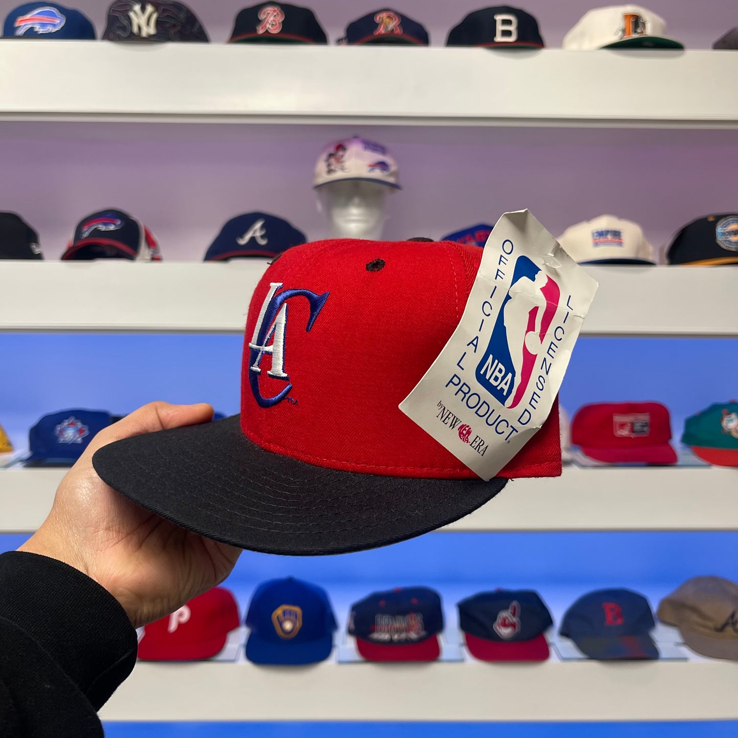 Vintage 1990s NBA Los Angeles Clippers Wool Snap Back