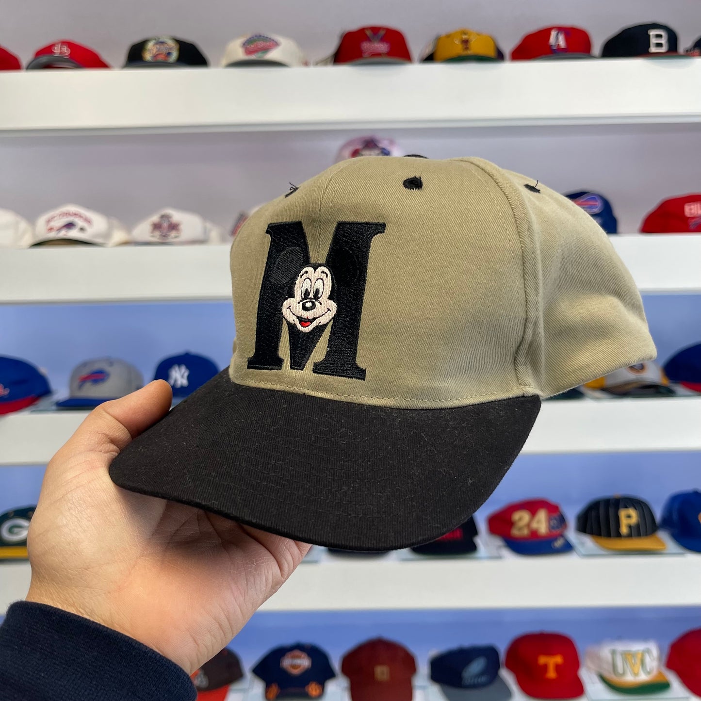 Vintage 1990s Mickey Mouse Twill Snap Back