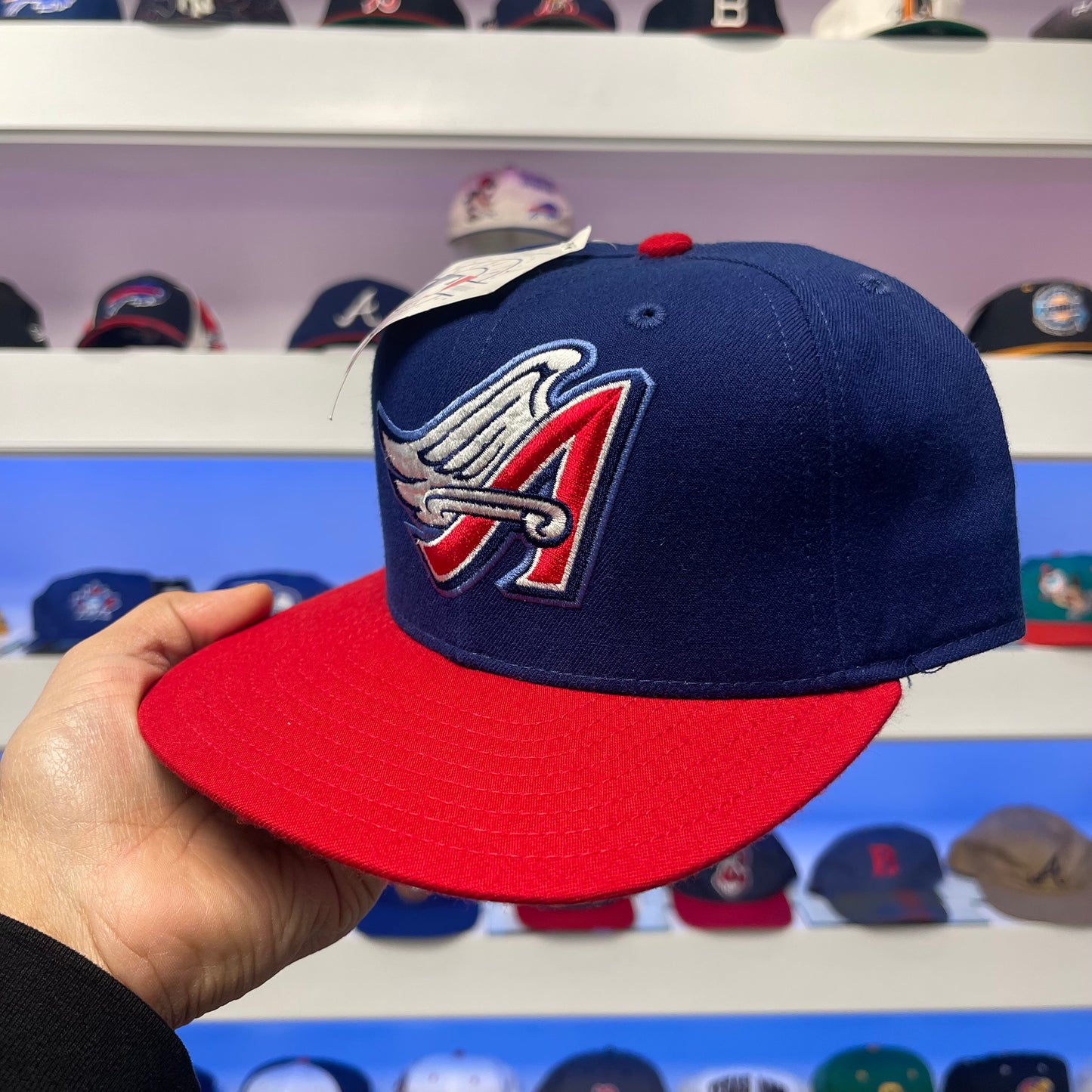 Vintage 1990s California Angels Wool Snap Back