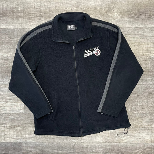 Vintage 1990s Buffalo Sabres Goat Head Fleece Sweater Size Large