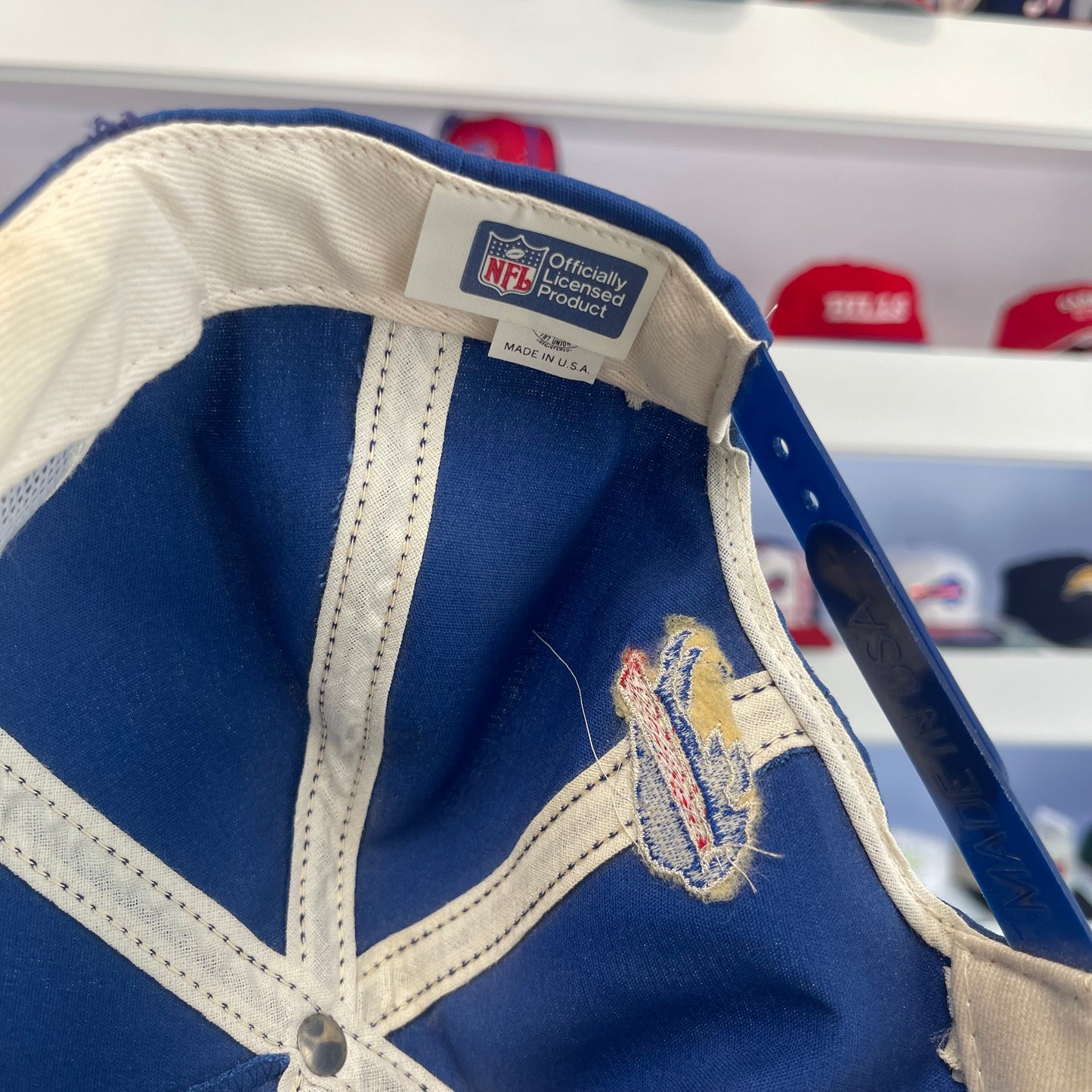 Vintage Buffalo Bills Split Bar Snap Back