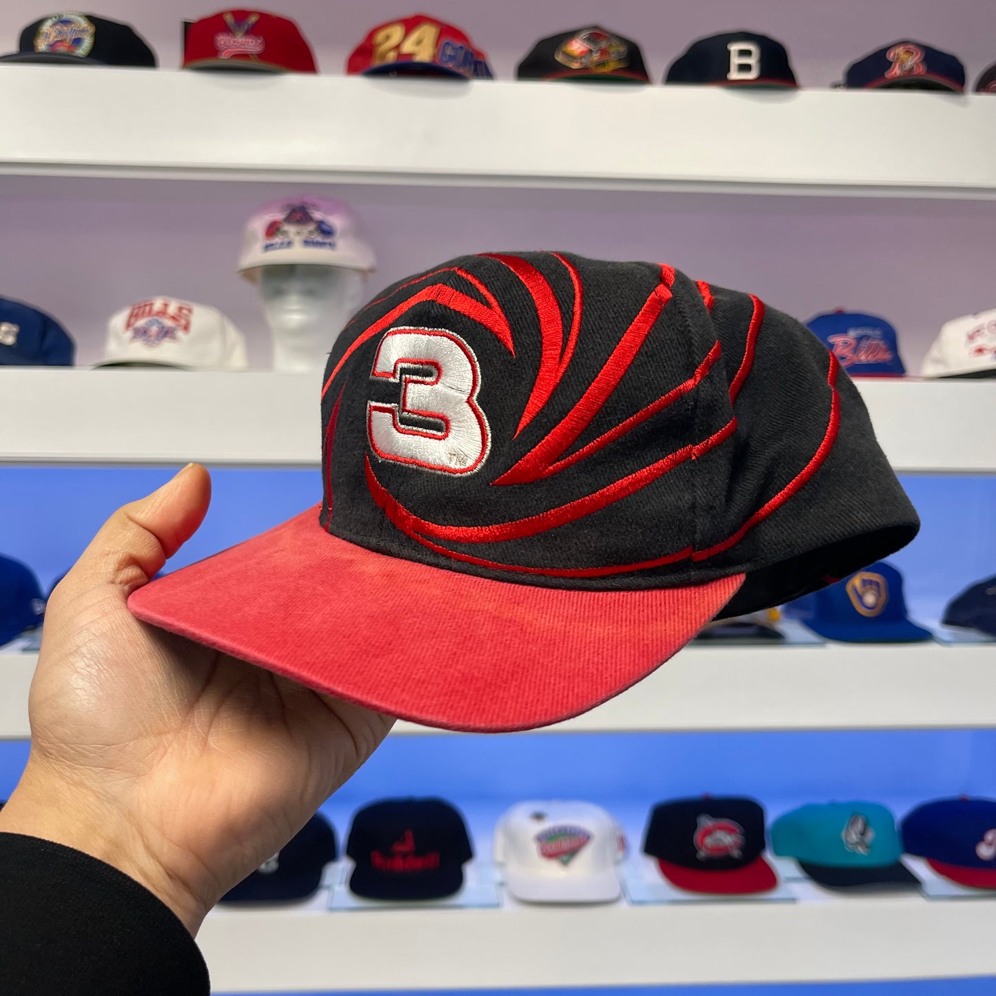 Vintage 1990s Dale Earnhardt NASCAR Chase Snap Back