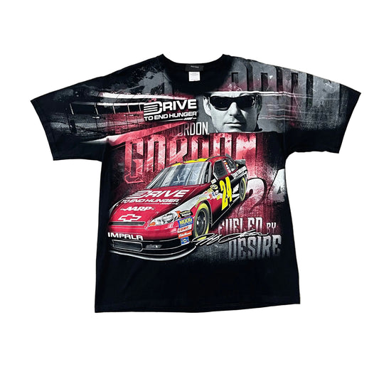 Vintage Jeff Gordon NASCAR AOP Shirt Size XL