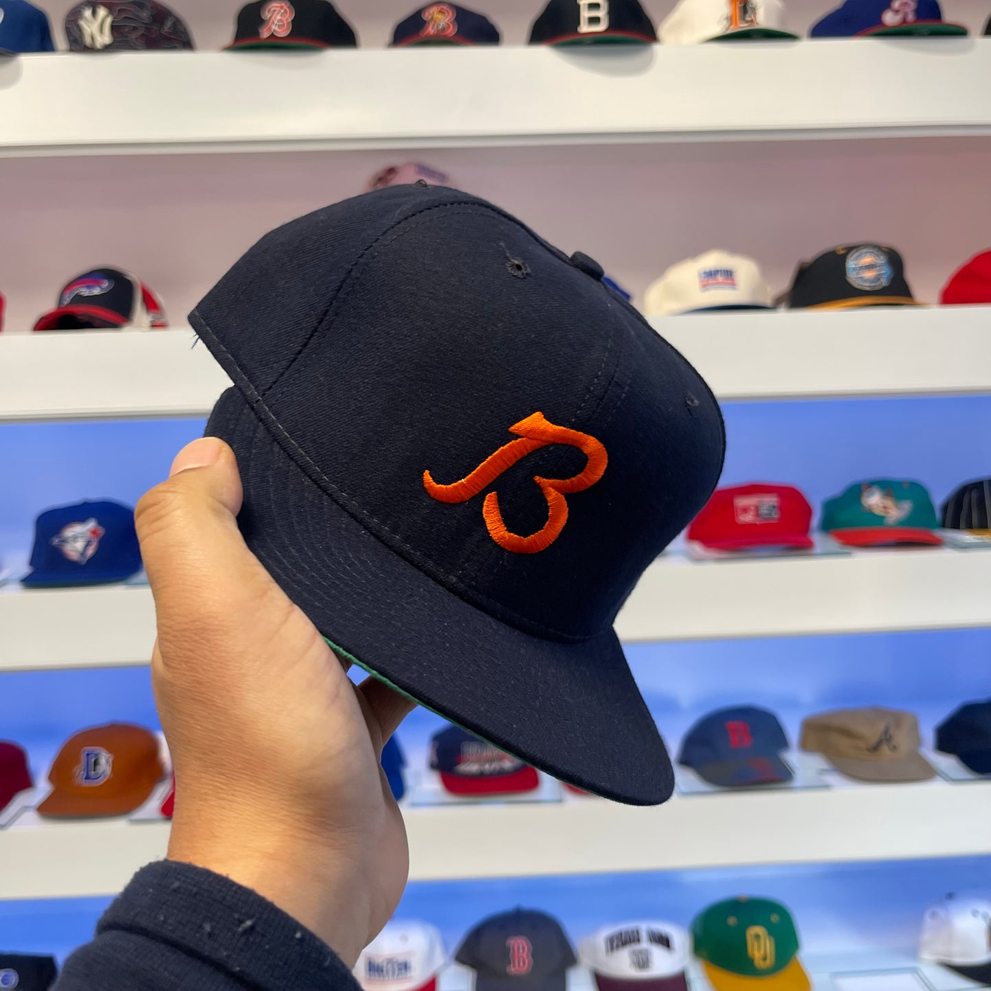 Vintage 1990s NFL Chicago Bears Wool Fitted Size 7 5/8