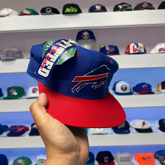Vintage 1990s NFL Buffalo Bills Fitted Dead Stock New