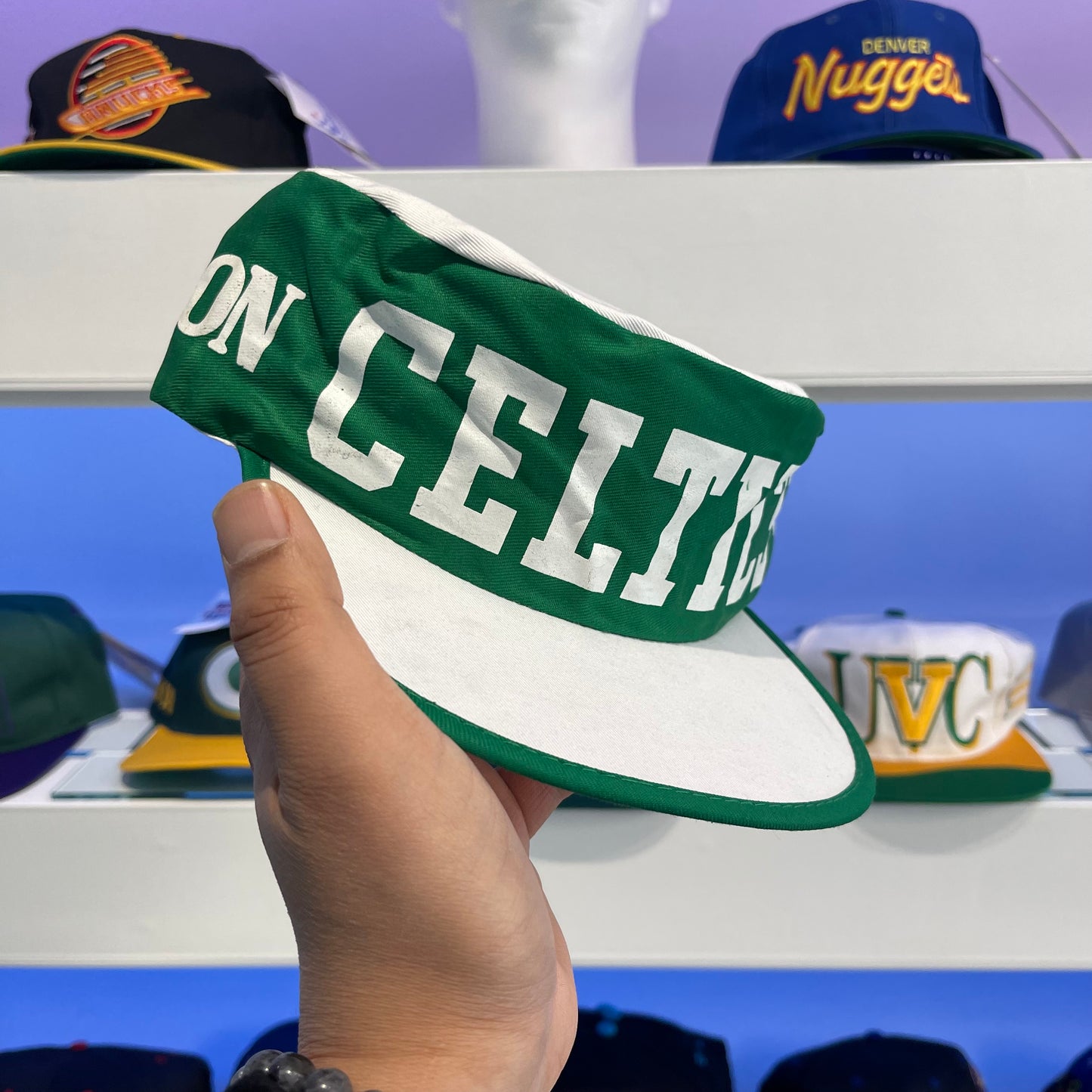 Vintage NBA Boston Celtics Painters Hat New