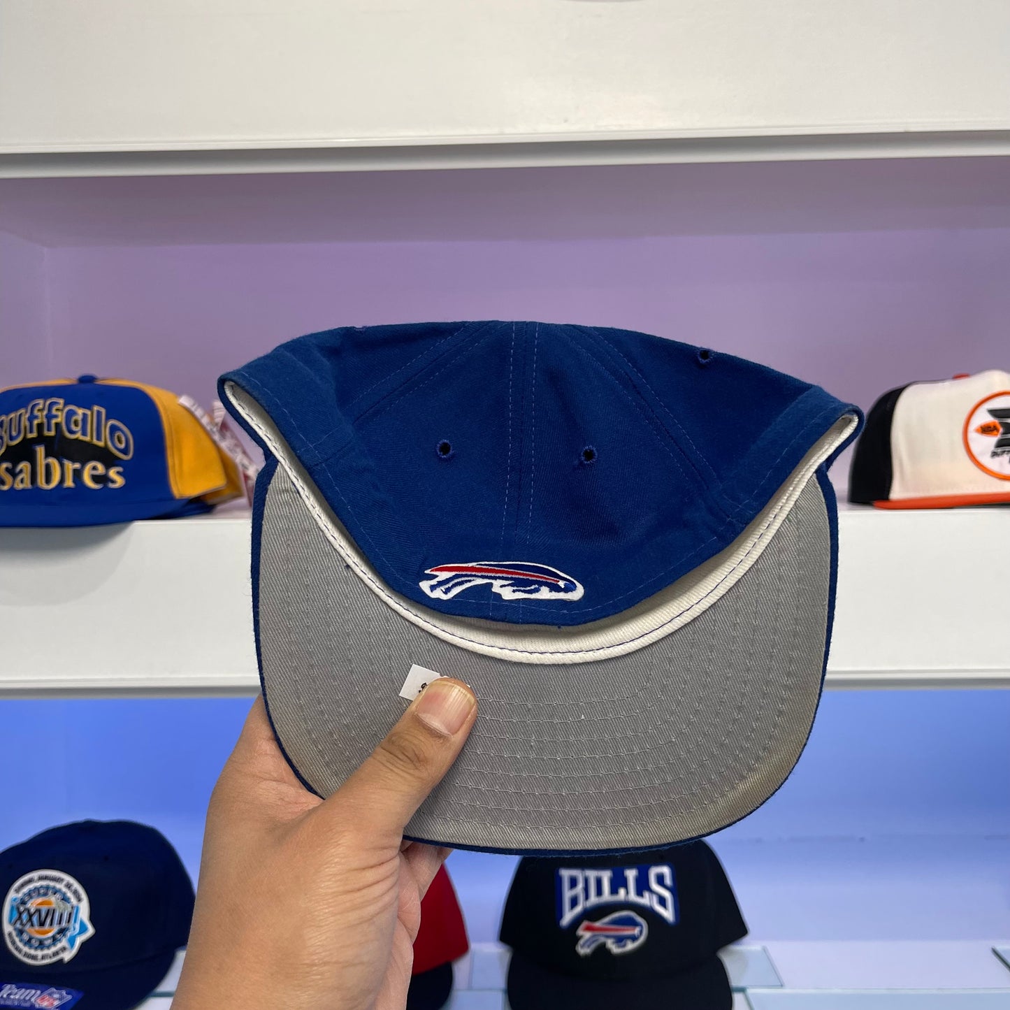 Vintage Buffalo Bills Wool New Era Fitted Size 6 3/4