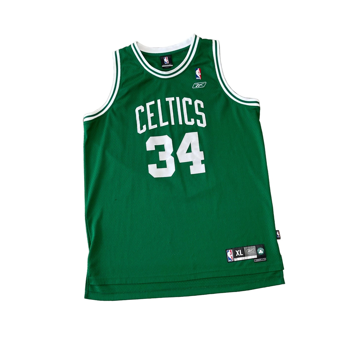 Vintage NBA Paul Pierce Boston Celtics Reebok Jersey Size XL