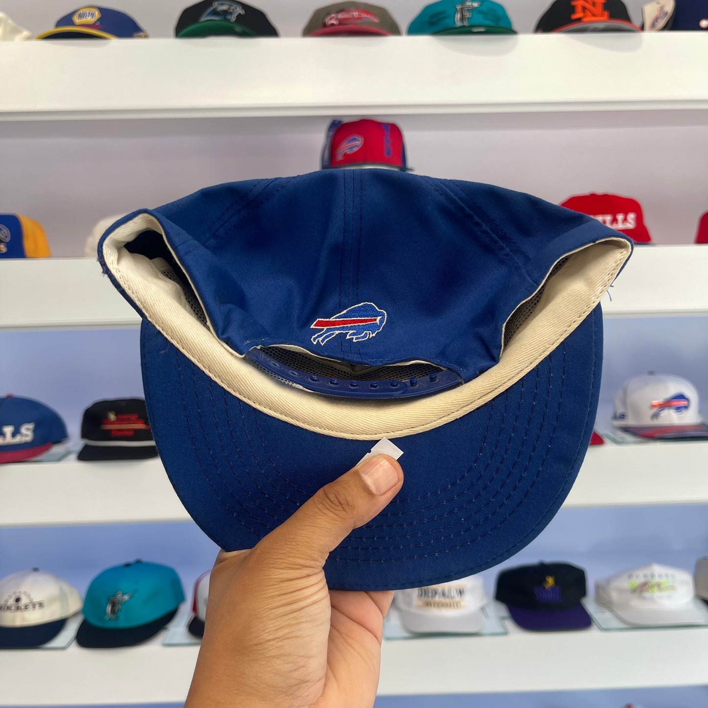 Vintage Buffalo Bills Split Bar Snap Back