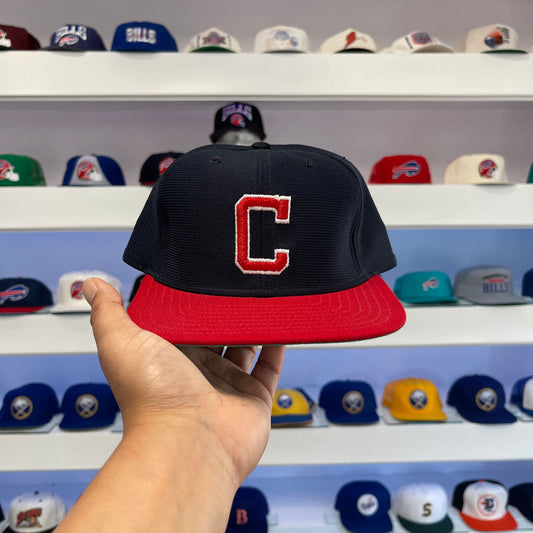 Vintage MLB Cleveland Indians Nylon Snap Back