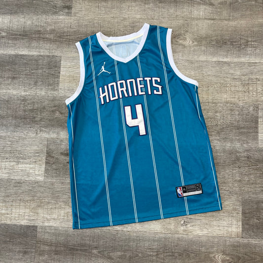 Devonte’ Graham Charlotte Hornets NBA Nike Jersey Size XL