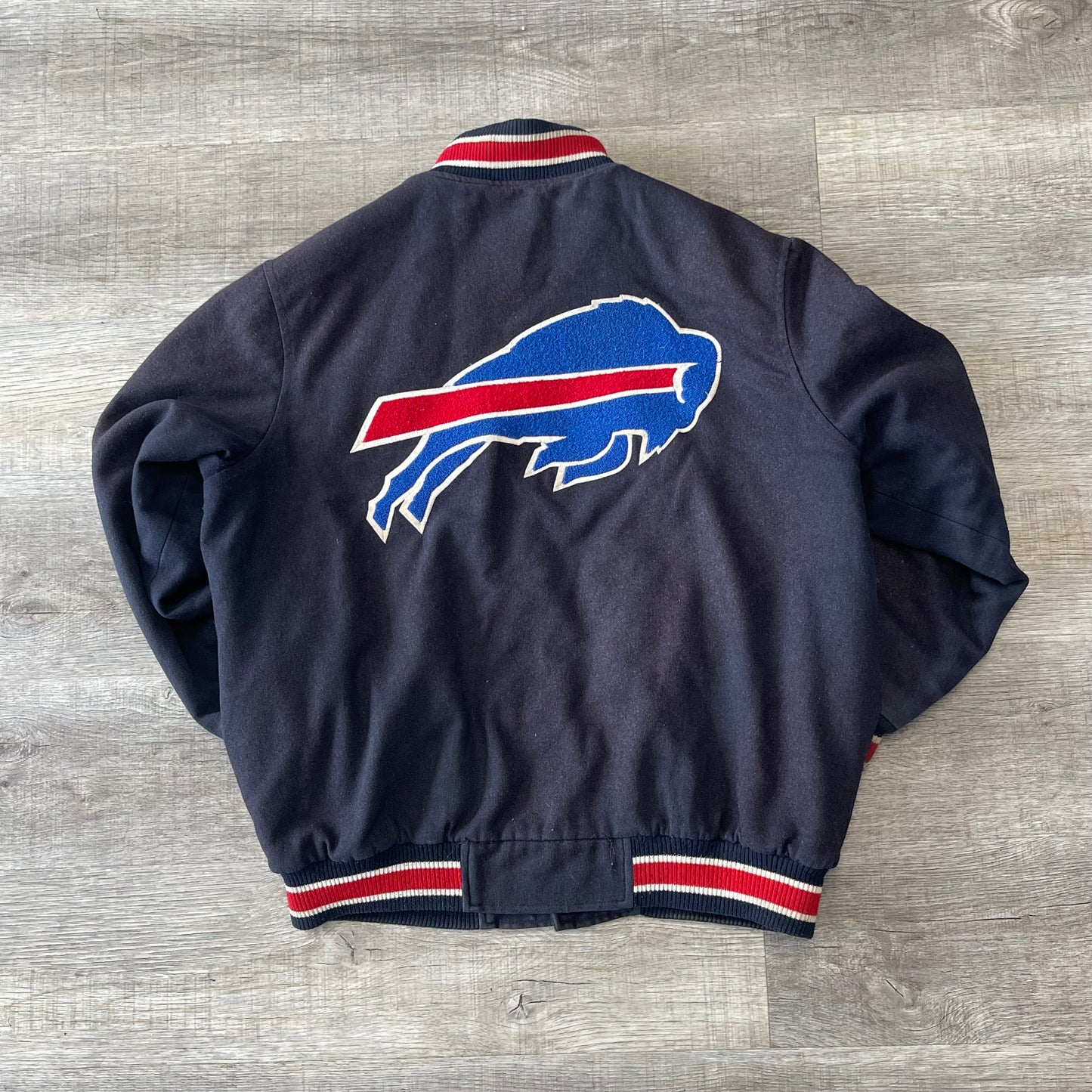 Vintage 2000s Buffalo Bills y2k Varsity Jacket Size Large